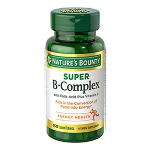 Nature'S Bounty B Complex With Folic Acid Plus Vitamin C 150S