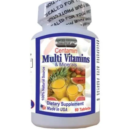 Healthwise Centamin Multi Vitamins And Minerals Tab 60S