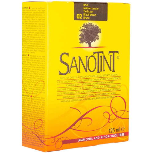 Sanotint Black Brown 02 125 Ml