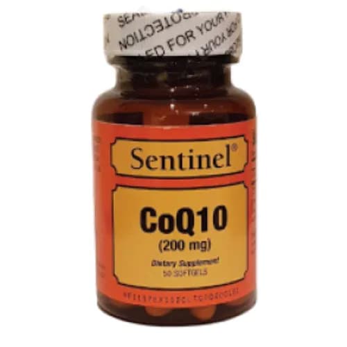 Sentinel Coq10 200 Mg Softgels 50S