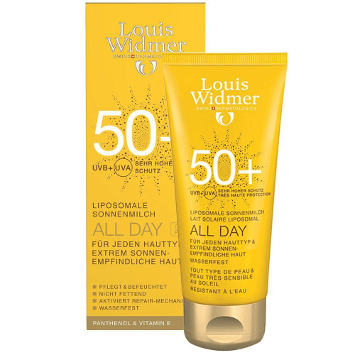 Louis Widmer All Day Spf 50+ Sun Cream N.P 100 Ml