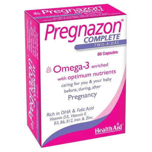 Health Aid Pregnazon Complete 60 Capsules 