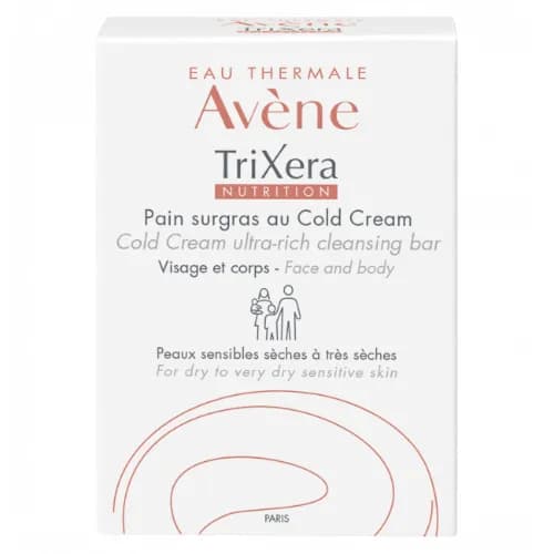 Avene Trixera Face And Body Cleansing Bar 100 G