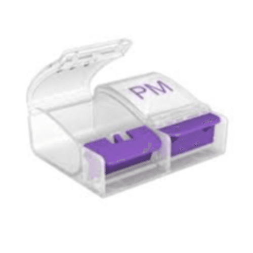 Ezy Dose Daily Am-Pm Pill Planner P.Button - 67579