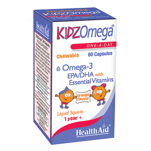 Health Aid Kidz Omega Chewable 60 Capsules 