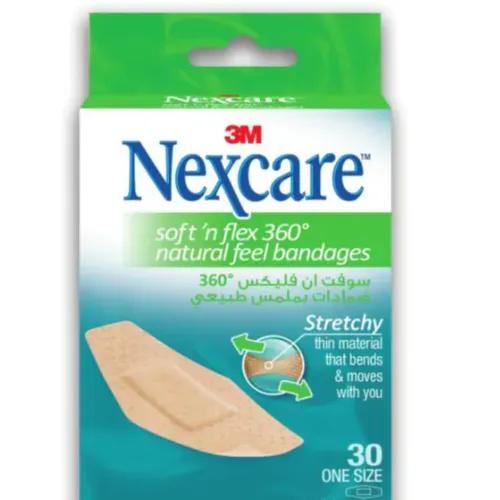 Nexcare Soft N Flex Bandage SF 30 Pieces