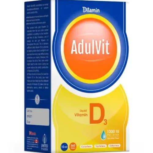 Ditamin Adulvit D3 1000 Iu 10 Ml