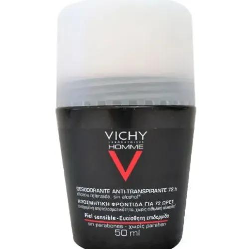 Vichy Deo Roll On Black Homme 50 Ml