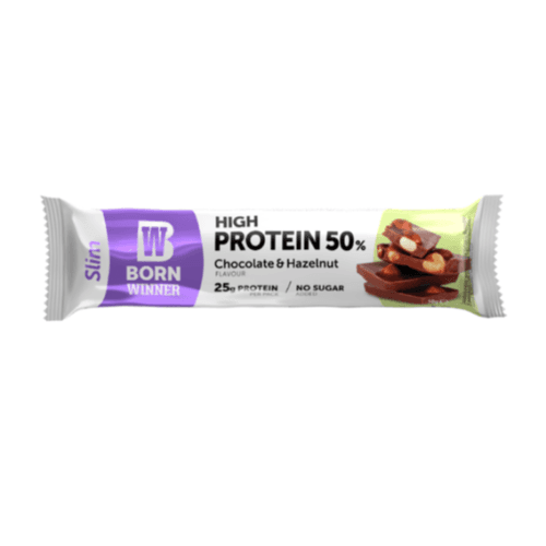 Born Winner Slim Protein Bar Chocolate Hazelnut 50G (Buy 1 Get 1 Free) 