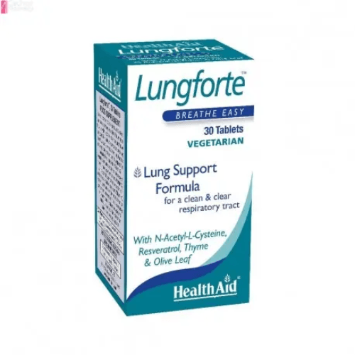 Health Aid Lungforte 30 Tablets 