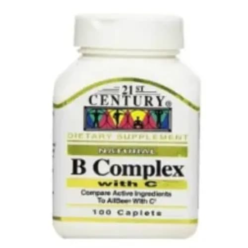 21St Century B-Complex With Vitamin C -100 Capsules