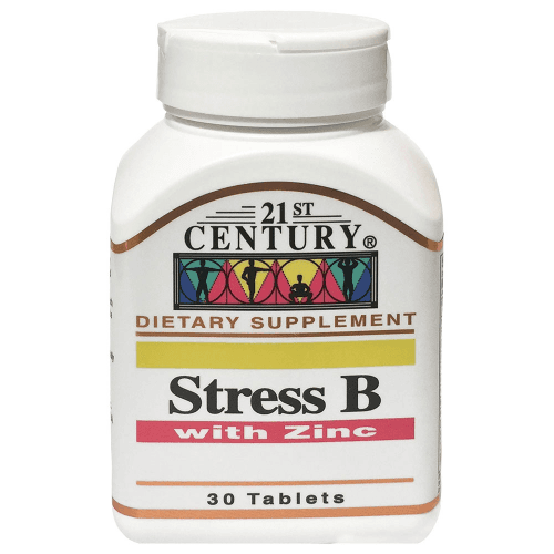 21St Century Stress B With Zinc Tablets 30 Pieces