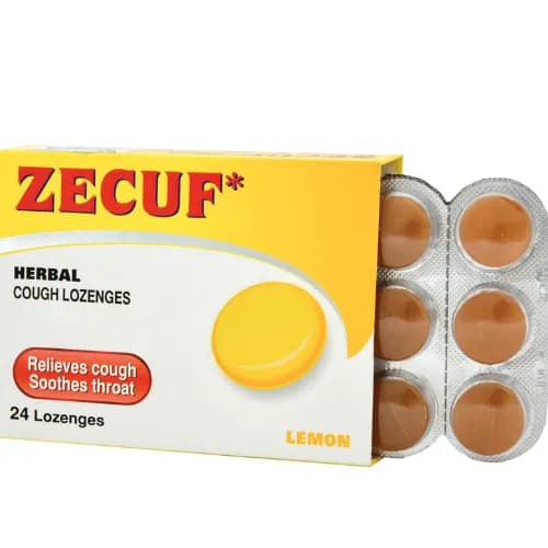 Zecuf Lozenges Lemon 24 Pieces