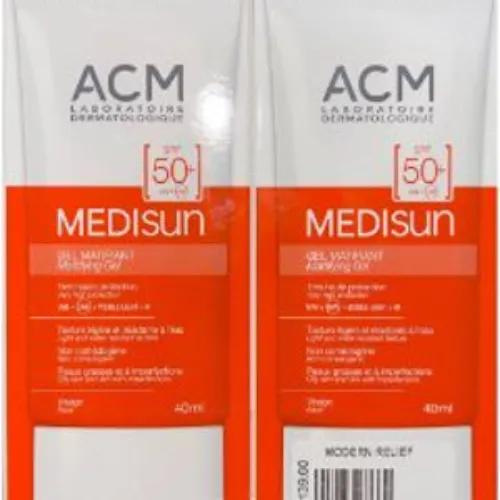 Acm Medisun SPF 50+ Gel 40ml 1+1 Promo