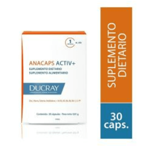 Ducray Anacaps Active + Cap 30 Pieces