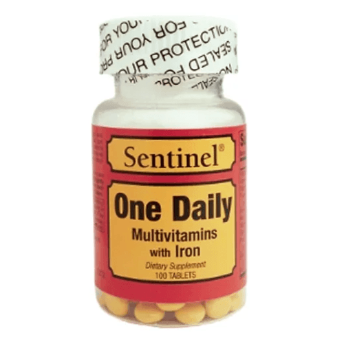 Sentinel One Daily Multi Vitamin With Iron Tab 100S