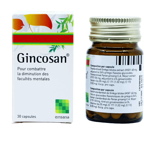 Ginsana Capsules 30 Pieces