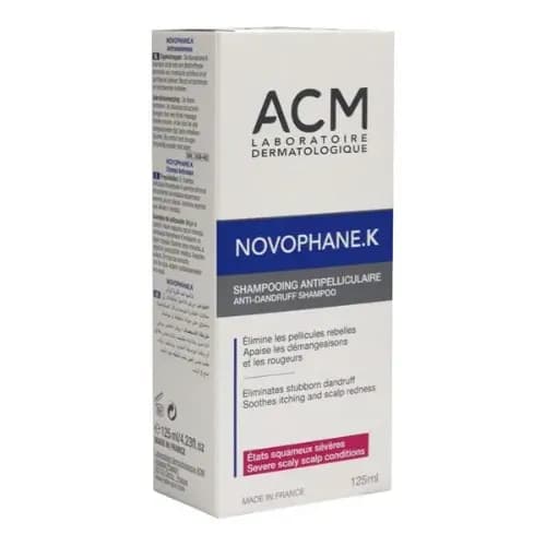 Acm Novophane K Anti Dandruff Shampoo 125Ml