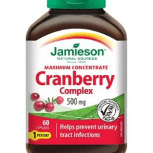 Jamieson Cranberry 500Mg Cap 60S