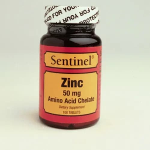 Sentinel Zinc 50 Mg Tab 100S