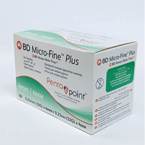 Bd Microfine Plus 4 Mm 100S