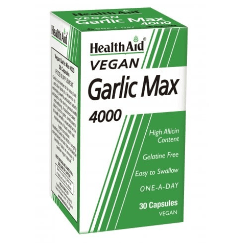 Health Aid Garlic Max 4000 Tabs 30S 