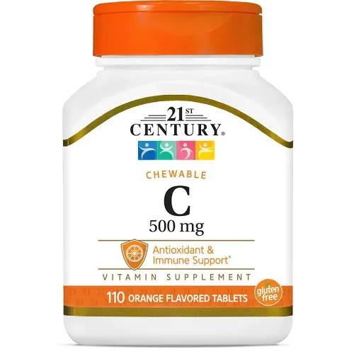 21St Century Vit C 500 Chew Tablets 110 Pieces