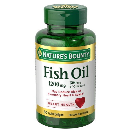 Nature'S Bounty Fish Oil 1200 Mg Odorless Softgels 60S