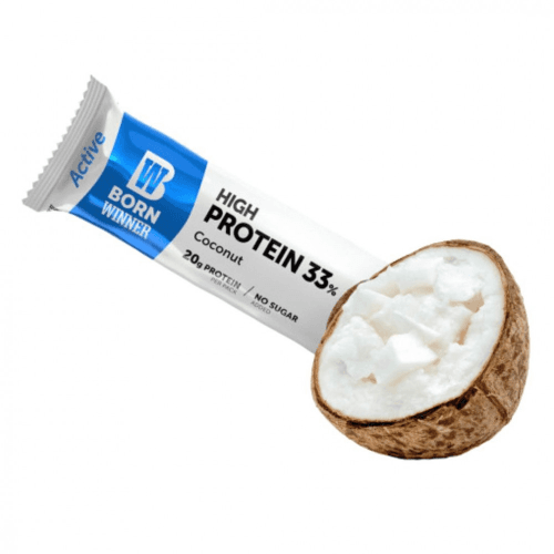 Born Winner Active Protein Bar (Coconut) - 30Gm