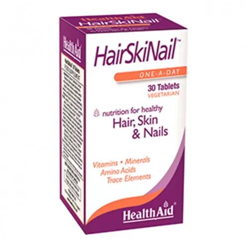 Health Aid Hair Skin Nail 30 Tablets 