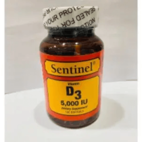 Sentinel Vitamin D3 5,000 Iu 100S