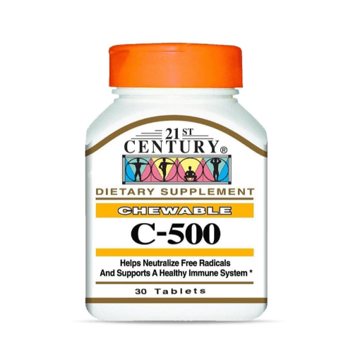 21St Century Vit C 500 Chew Tablets 110 Pieces