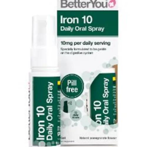 Better You Iron 10 Daily Oral Spray 25Ml