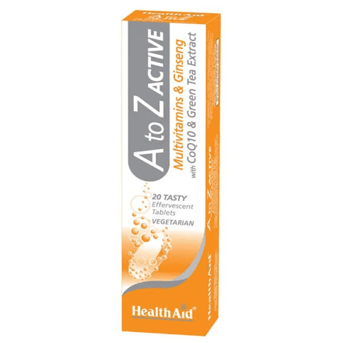 Health Aid A To Z Active Effervescent 20 Tablets 