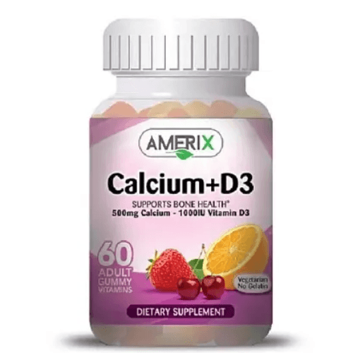 Amerix Calcium+Vit D3 Adult Gummy 60 Pieces