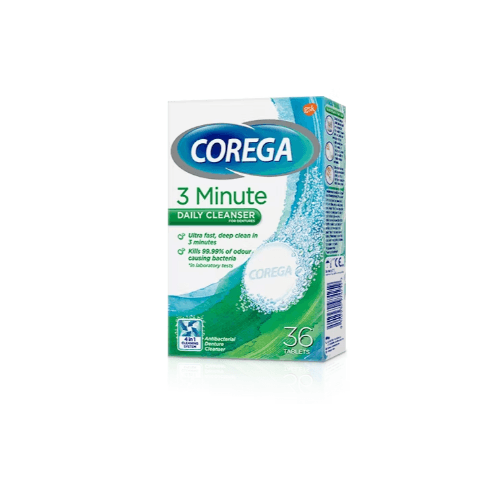 Corega Ab Denture Cleanser Tablets 36 Pieces