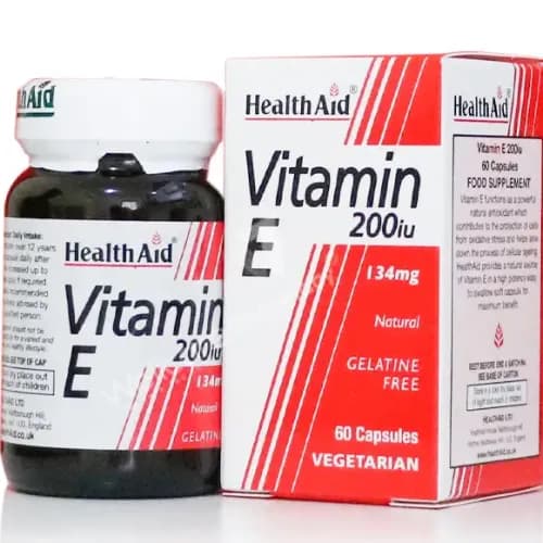 Health Aid Vitamin E 200Mg Caps 60S 