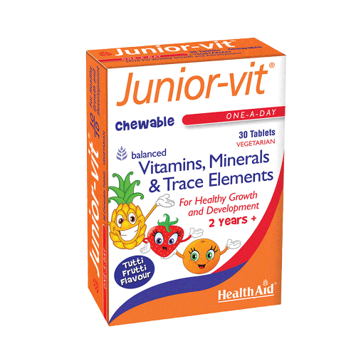 Health Aid Junior Vit Chewable 30 Tablets 