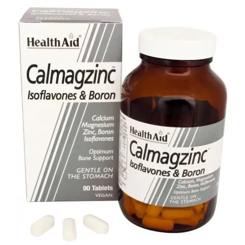 Health Aid Calmagzinc 90 Tablets 