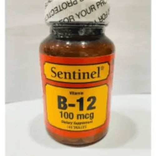 Sentinel Vitamin B12 100Mcg Tab 100S