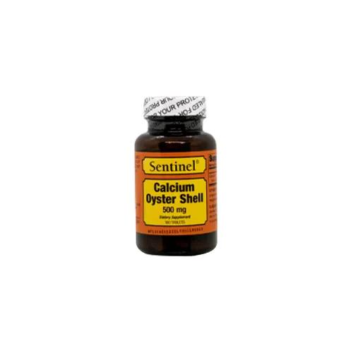 Sentinel Calcium Oyster Shell 500 Mg Tab 100S