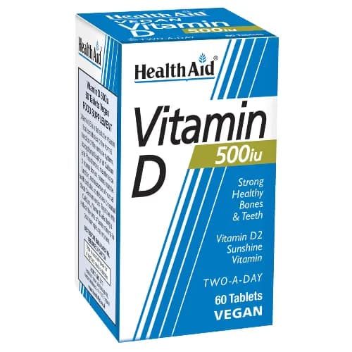 Health Aid Vitamin D 500 Iu Tabs 60S 