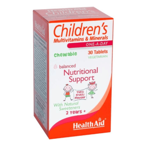 Health Aid Children'S Multi Vitamin And Minerals 30 Tablets 