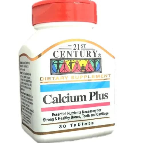 21St Century Calcium Plus Tablets 30 Pieces