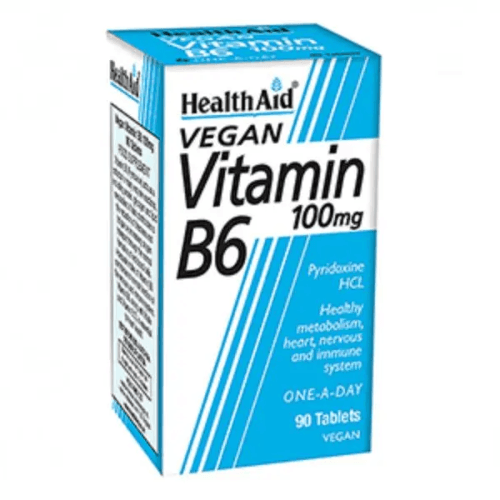 Health Aid Vitamin B6 100Mg 90 Tablets 