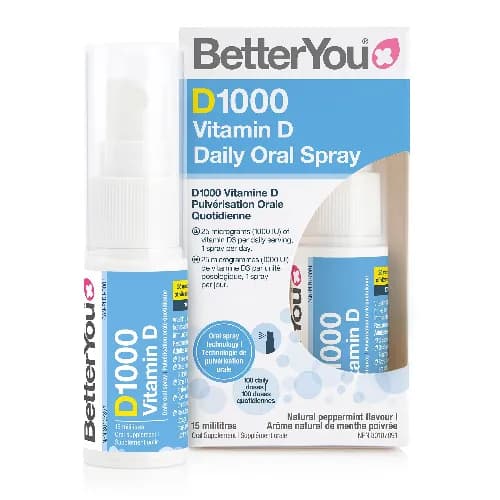 Better You D1000 Vitamin D Oral Spray 15Ml