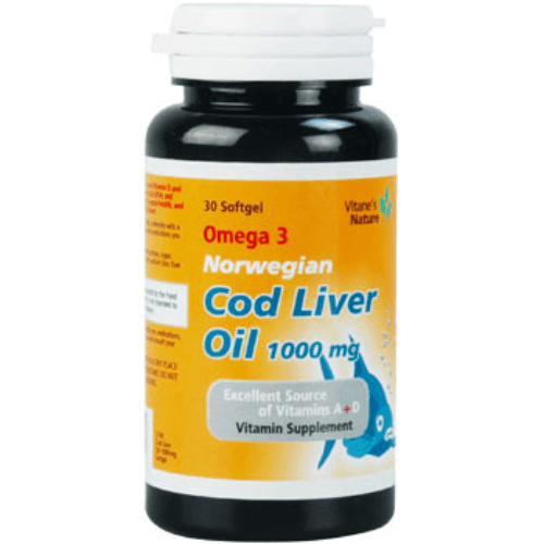 Vitane'S Nature Cod Liver Oil Soft Gel 30S