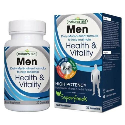 Natures Aid Men Multivitamin Capsule 30S