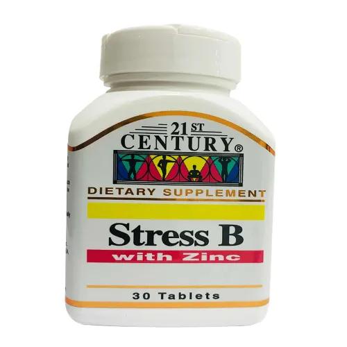 21St Century Stress B With Zinc Tablets 30 Pieces