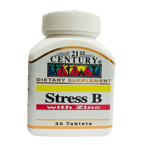 21St Century Stress B With Zinc Tablets 30 Pieces